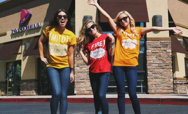 A first appearance inside the new Taco Bell-themed hotel and lodge